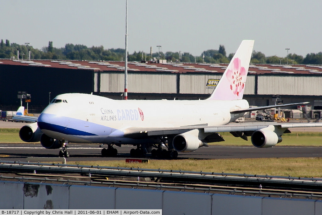 B-18717, 2004 Boeing 747-409F/SCD C/N 30769, China Airlines