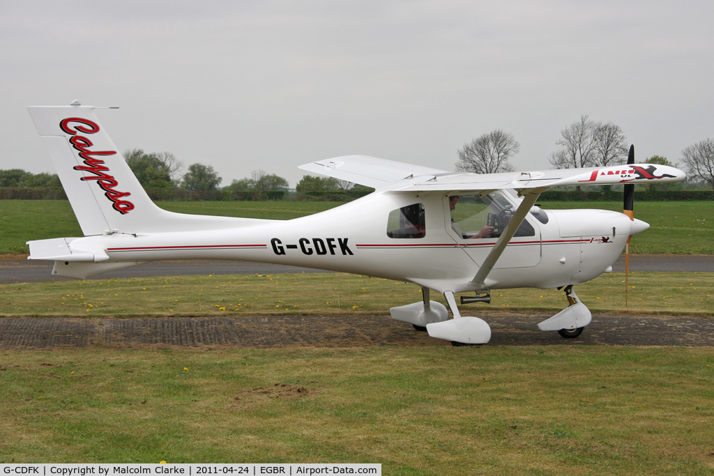G-CDFK, 2006 Jabiru UL-450 Calypso C/N PFA 274A-14144, Jabiru UL-450 at Breighton Airfield UK in April 2011.
