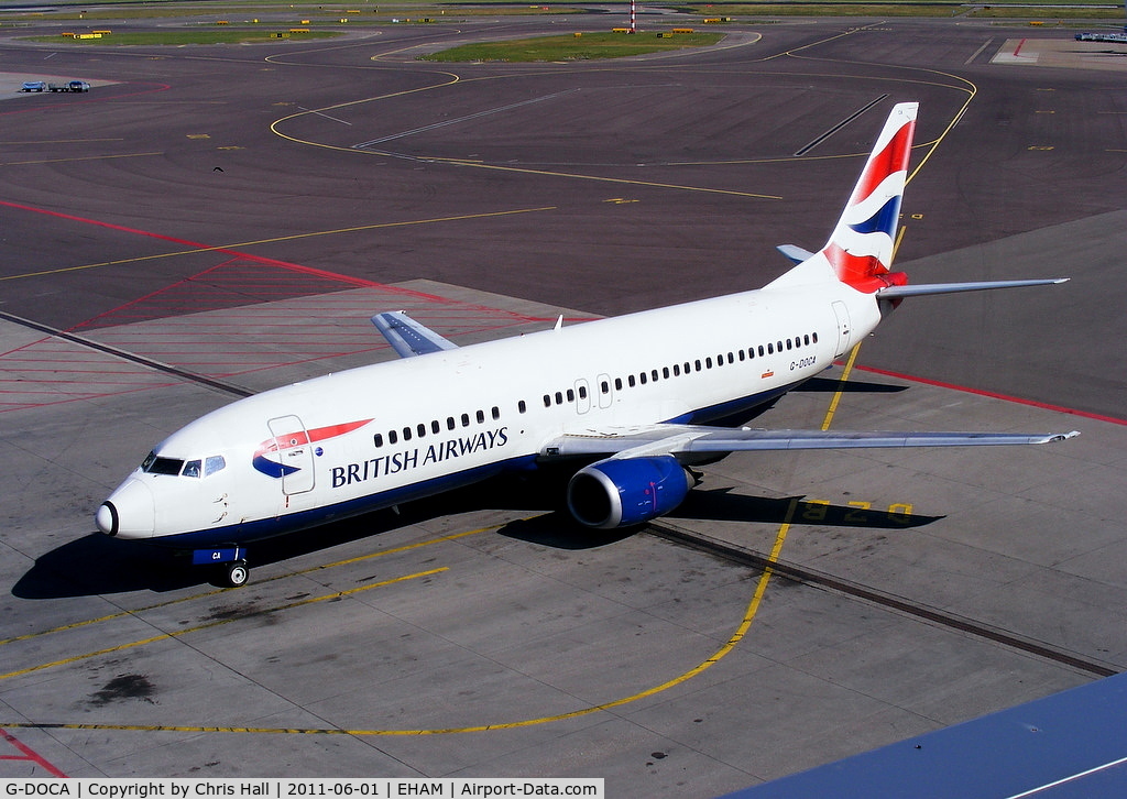 G-DOCA, 1991 Boeing 737-436 C/N 25267, British Airways