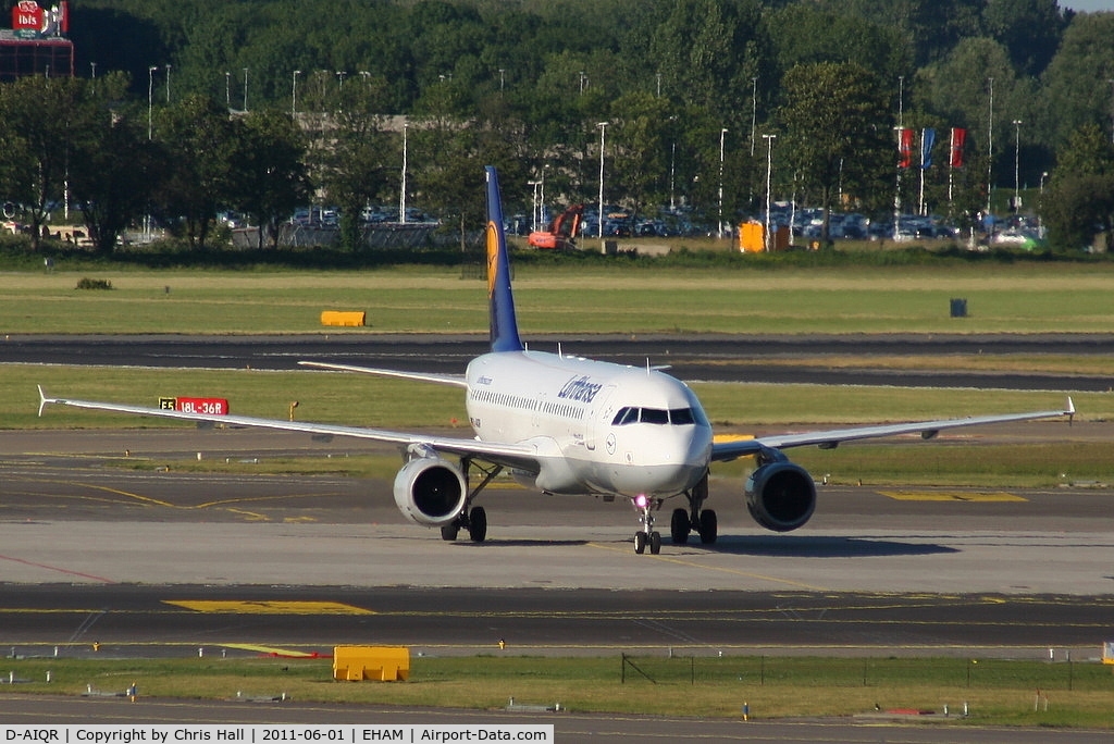 D-AIQR, 1992 Airbus A320-211 C/N 382, Lufthansa