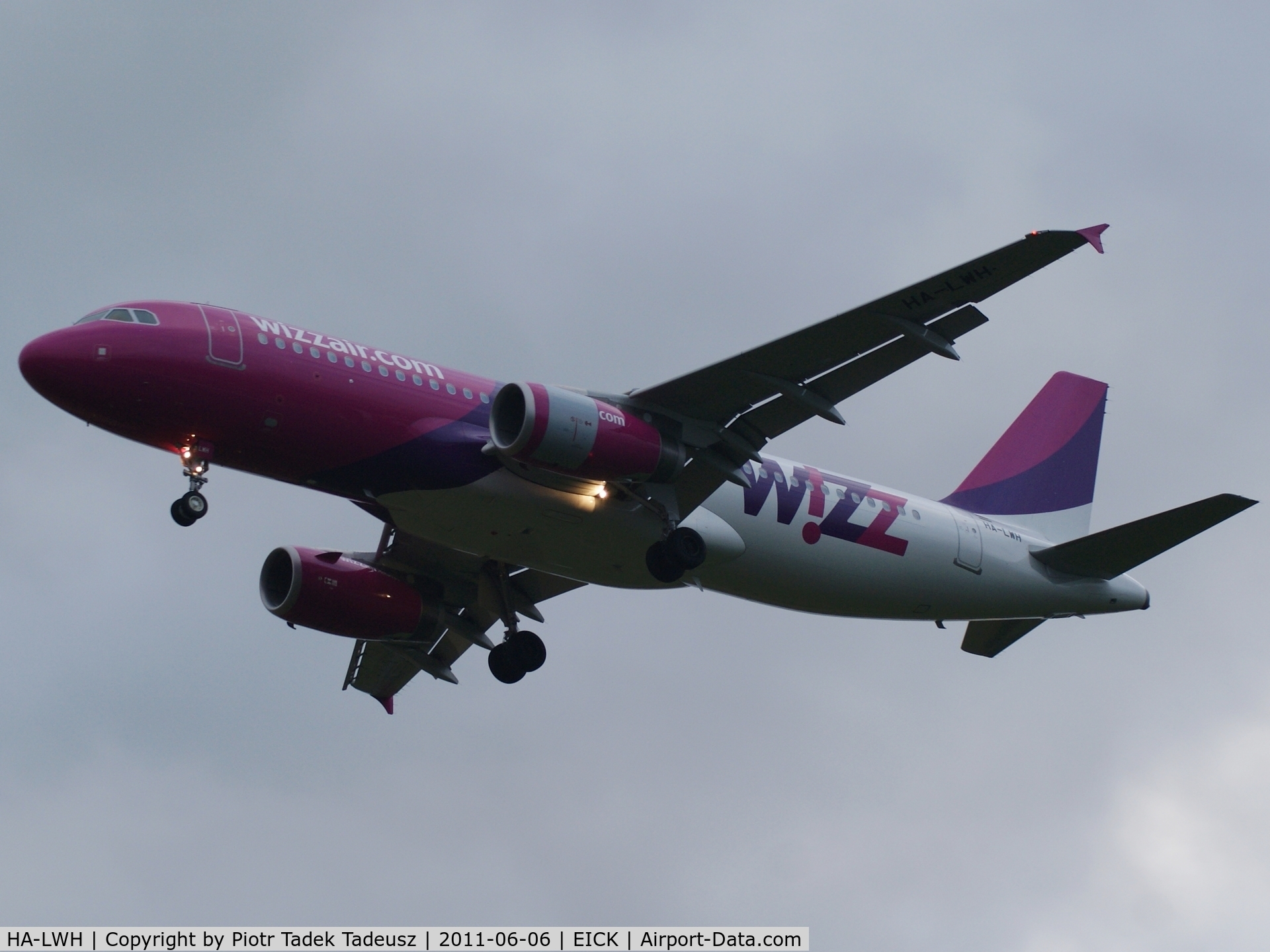 HA-LWH, 2011 Airbus A320-232 C/N 4621, Cork.