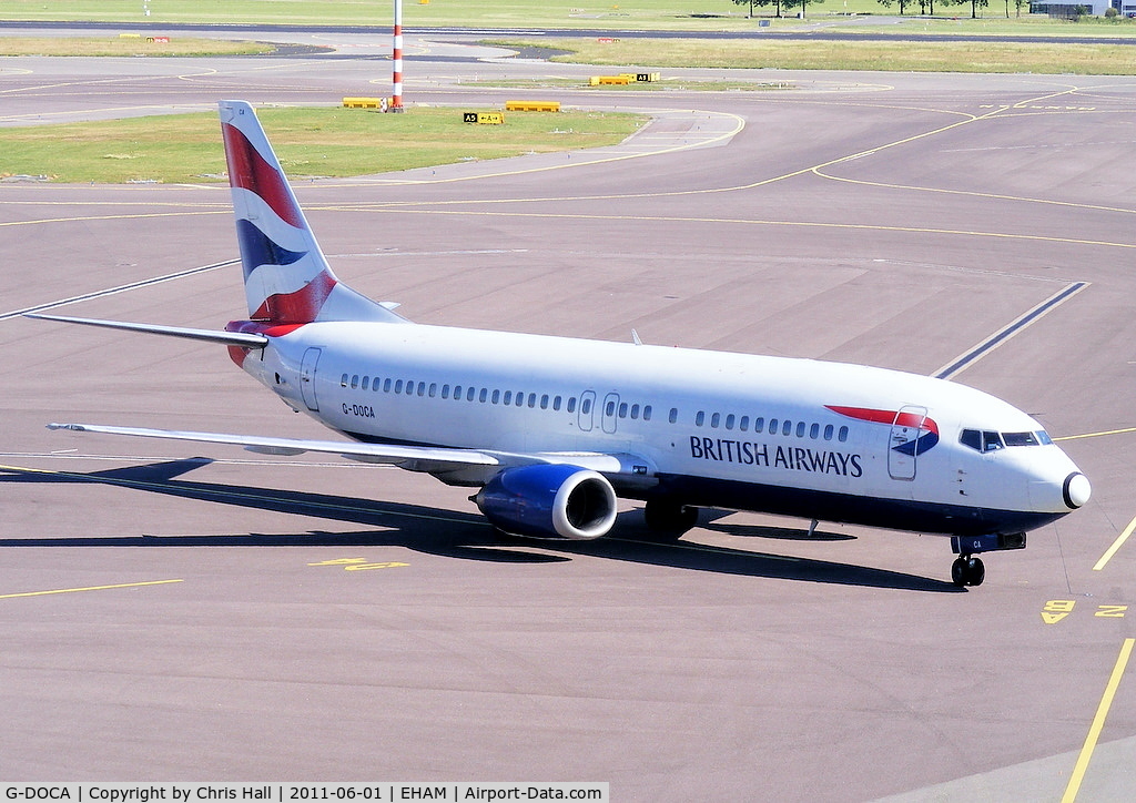 G-DOCA, 1991 Boeing 737-436 C/N 25267, British Airways