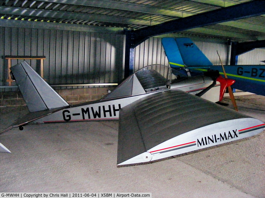 G-MWHH, 1994 Team Mini-Max C/N PFA 186-11814, at Baxby Manor Airfield, Yorkshire
