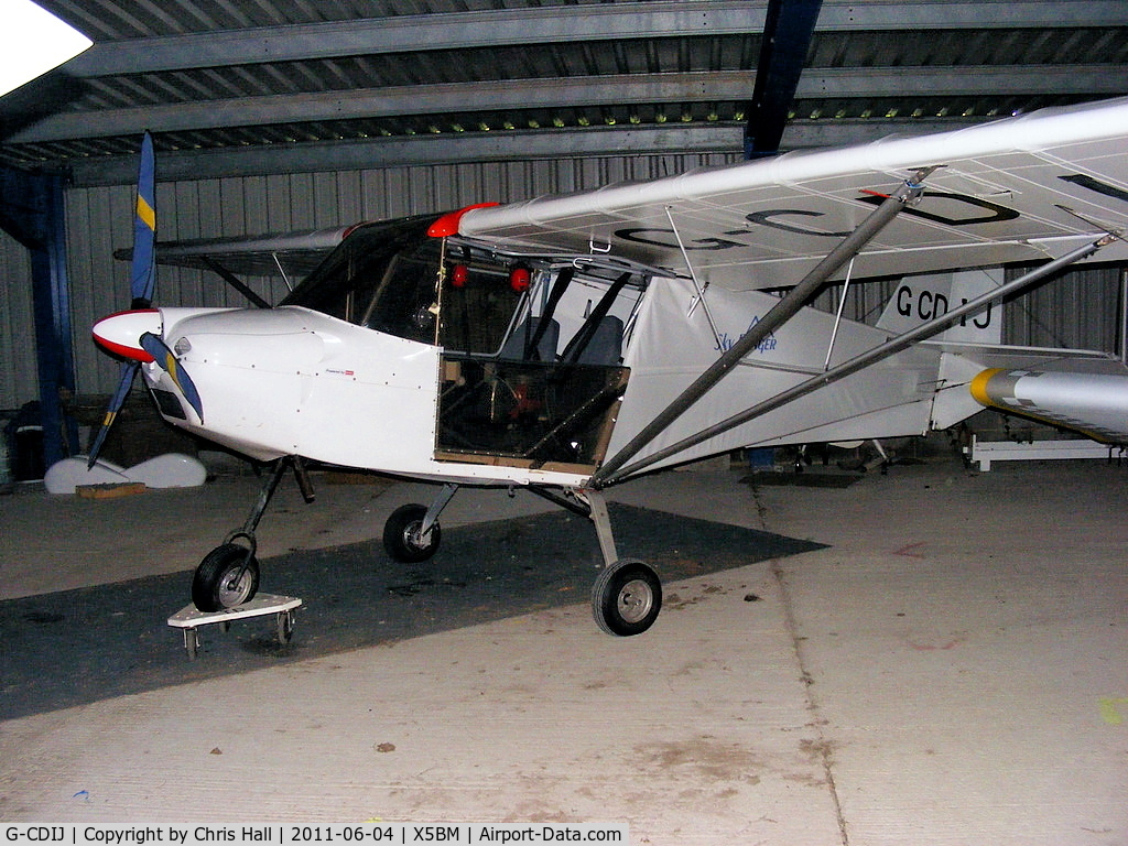 G-CDIJ, 2005 Best Off Skyranger 912(2) C/N BMAA/HB/445, at Baxby Manor Airfield, Yorkshire