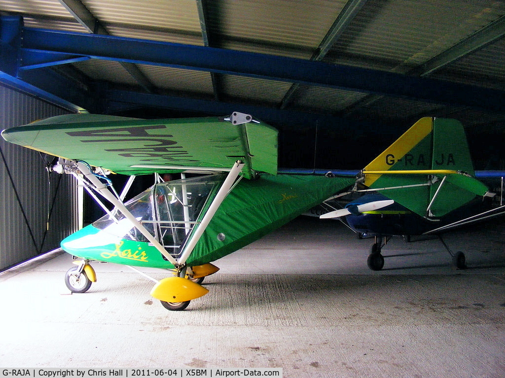 G-RAJA, 2000 Roberts Sr X'AIR 582(2) C/N BMAA/HB/118, at Baxby Manor Airfield, Yorkshire