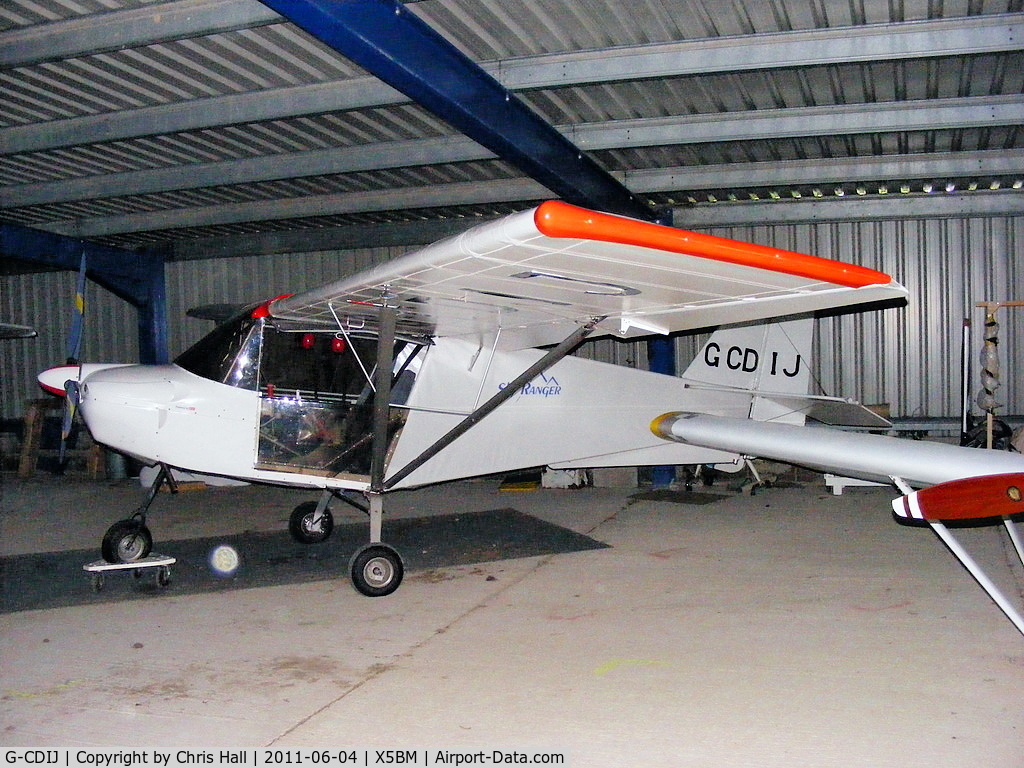 G-CDIJ, 2005 Best Off Skyranger 912(2) C/N BMAA/HB/445, at Baxby Manor Airfield, Yorkshire