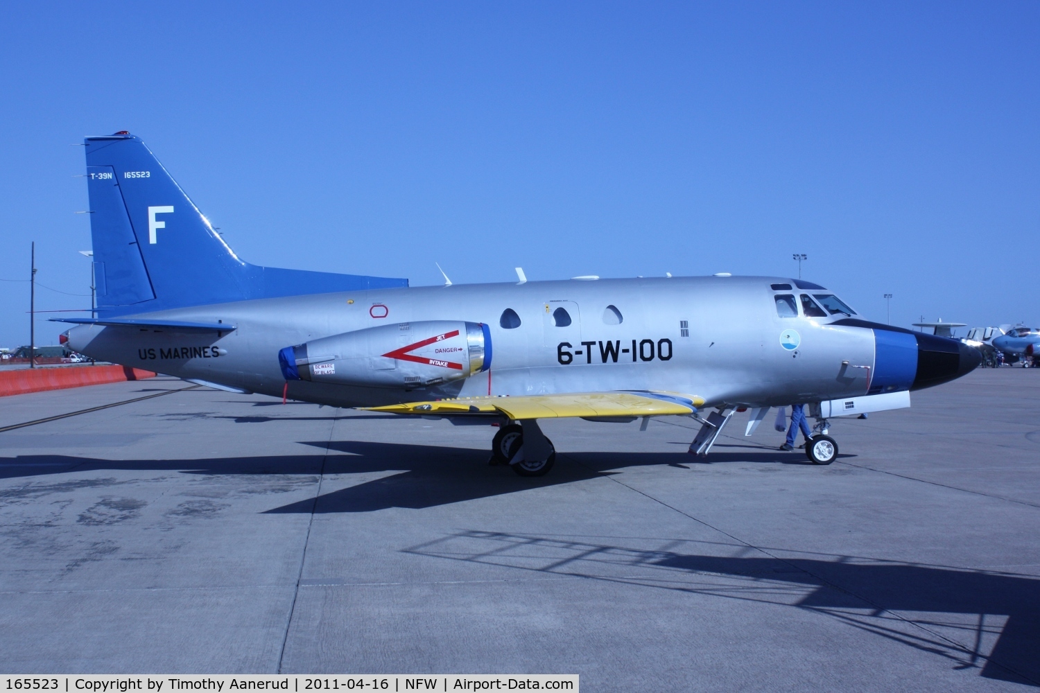 165523, 1964 Rockwell T-39N (NA-265-40) Sabreliner C/N 282-020, Rockwell International T-39N Sabreliner, c/n: 282-020