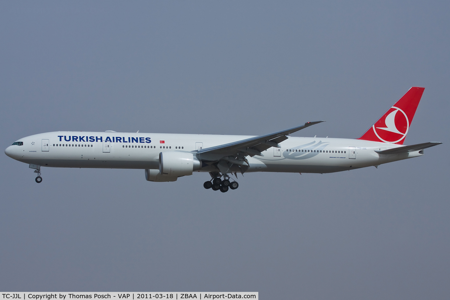 TC-JJL, 2011 Boeing 777-3F2/ER C/N 40793, Turkish Airlines