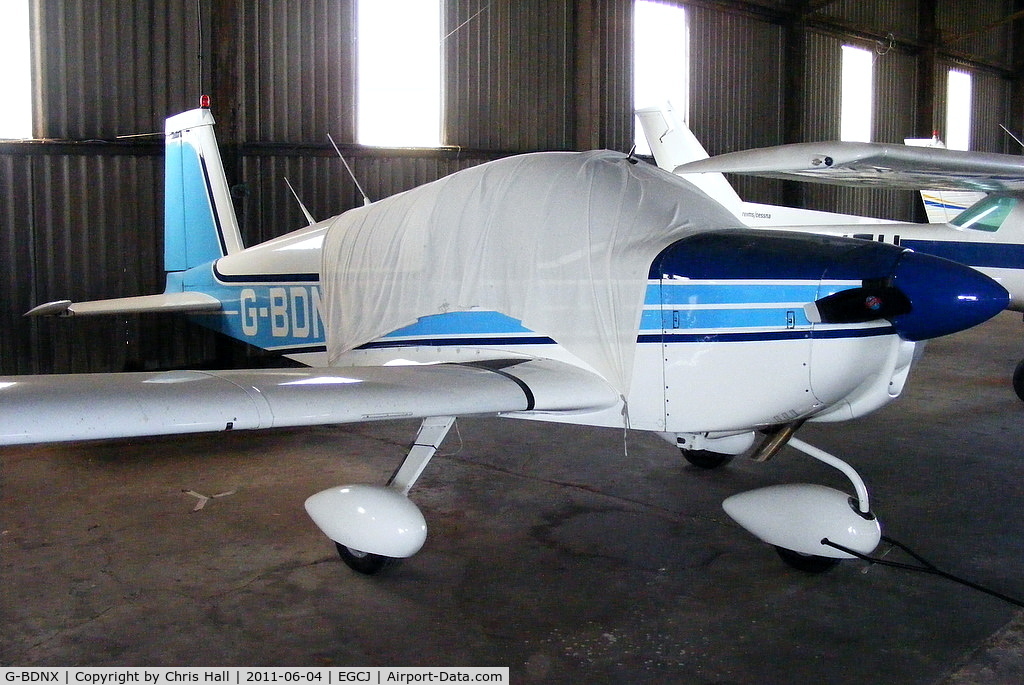 G-BDNX, 1975 Grumman American AA-1B Trainer C/N AA1B-0590, privately owned