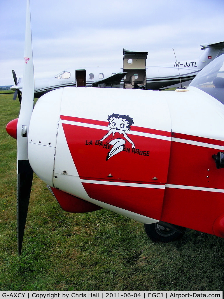 G-AXCY, 1956 SAN Jodel D-117A C/N 499, 