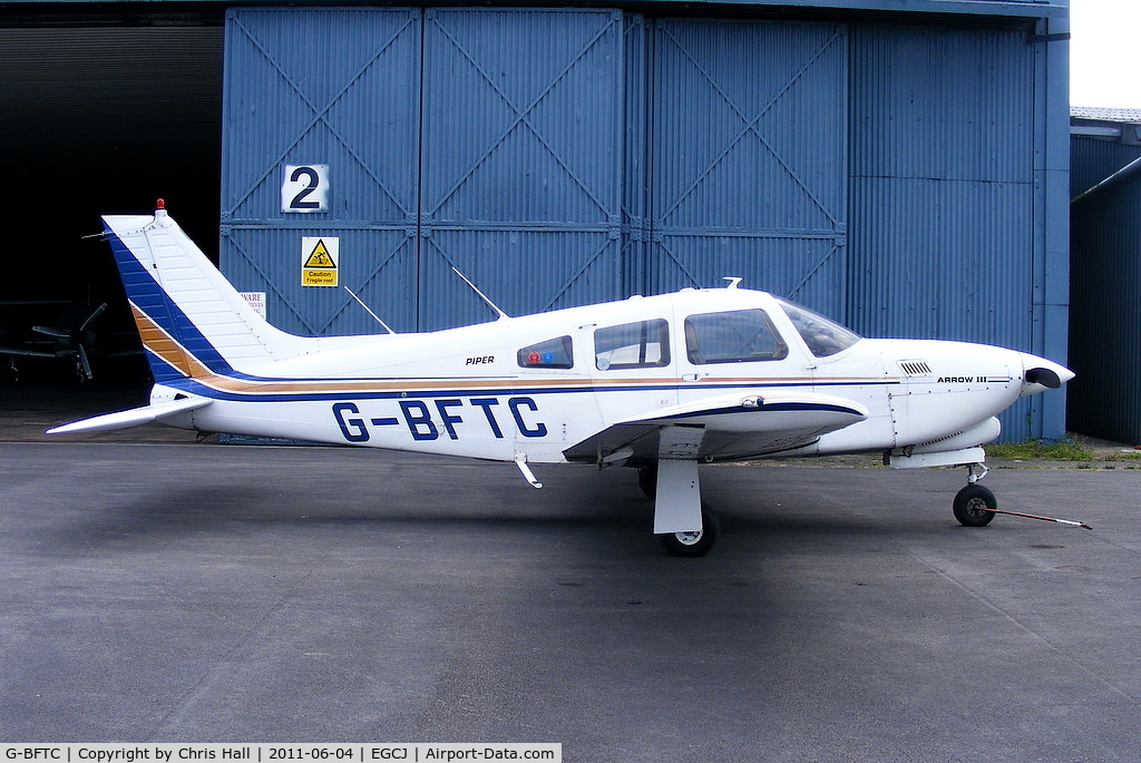 G-BFTC, 1978 Piper PA-28R-201T Cherokee Arrow III C/N 28R-7803197, Top Cat Flying Group