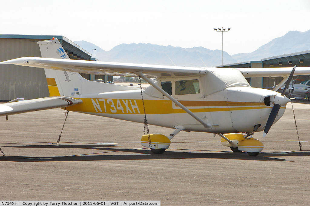 N734XH, Cessna 172N C/N 17269193, Cessna 172N, c/n: 17269193 at North Las Vegas