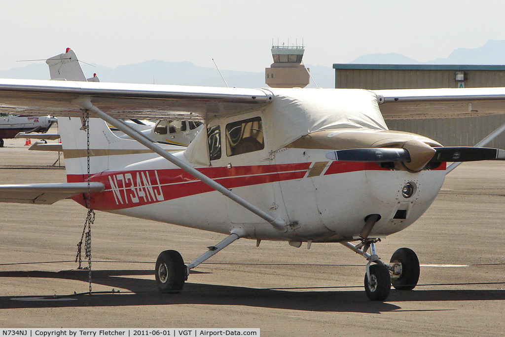 N734NJ, 1977 Cessna 172N C/N 17268981, 1977 Cessna 172N, c/n: 17268981 at North Las Vegas