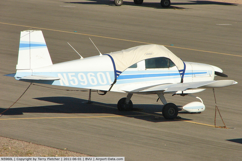 N5960L, 1969 American AA-1 Yankee C/N AA1-0260, 1969 American AA-1, c/n: AA1-0260 at Boulder City