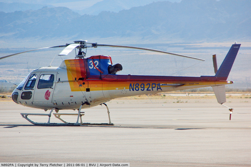 N892PA, Aerospatiale AS-350B-2 Ecureuil C/N 4581, American Eurocopter Llc AS350B2, c/n: 4581 at Boulder City