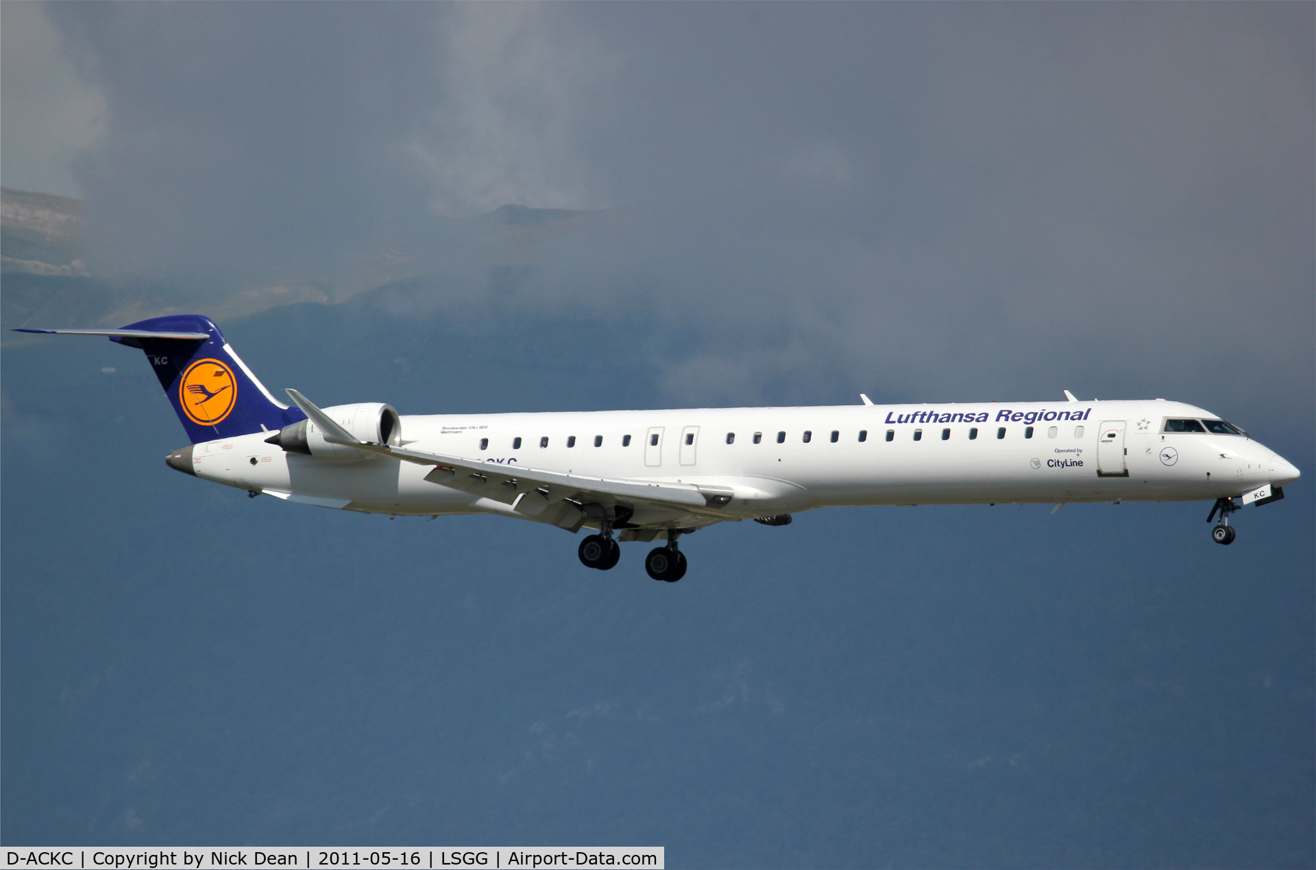 D-ACKC, 2006 Bombardier CRJ-900LR (CL-600-2D24) C/N 15078, LSGG/GVA