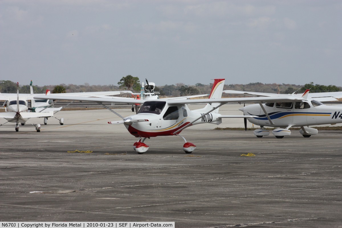 N670J, 2008 Jabiru J170-SP C/N 186, Jabiru J170