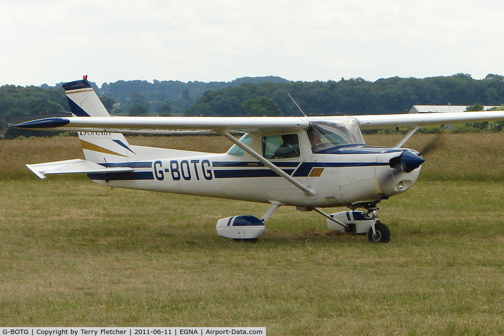 G-BOTG, 1978 Cessna 152 C/N 152-83035, One of the aircraft at the 2011 Merlin Pageant held at Hucknall Airfield