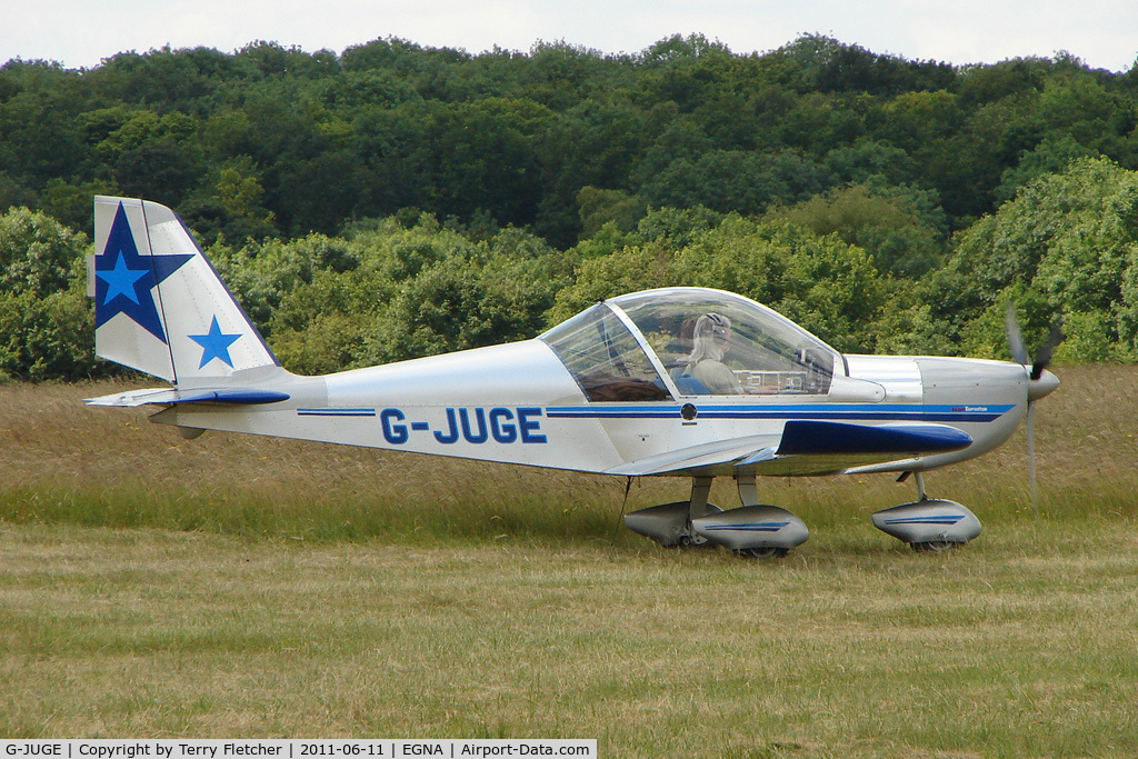 G-JUGE, 2003 Cosmik EV-97 TeamEurostar UK C/N 1709, One of the aircraft at the 2011 Merlin Pageant held at Hucknall Airfield