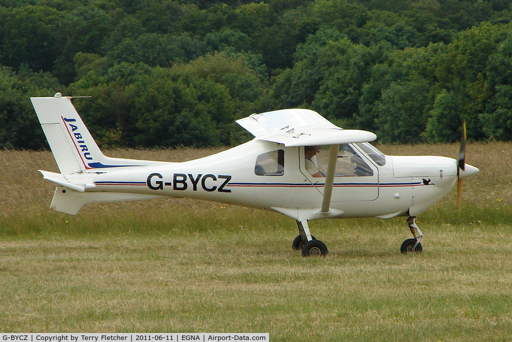 G-BYCZ, 1998 Jabiru SK C/N PFA 274-13388, One of the aircraft at the 2011 Merlin Pageant held at Hucknall Airfield