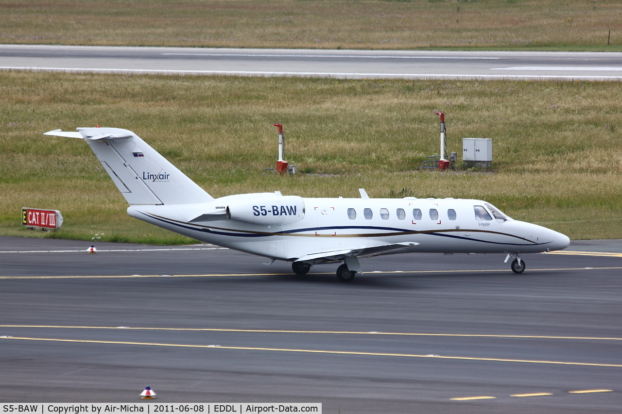 S5-BAW, 2005 Cessna 525B CitationJet CJ3 C/N 525B-0016, Linxair