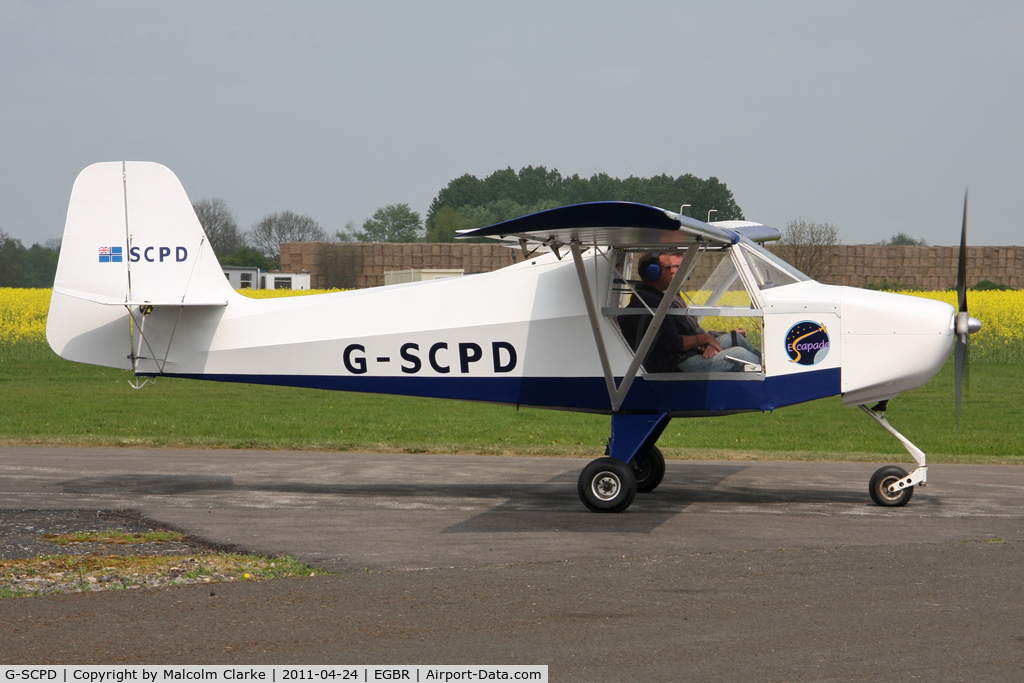 G-SCPD, 2004 Reality Escapade 912(1) C/N BMAA/HB/319, Escapade 912(1) at Breighton Airfield, UK in April 2011.