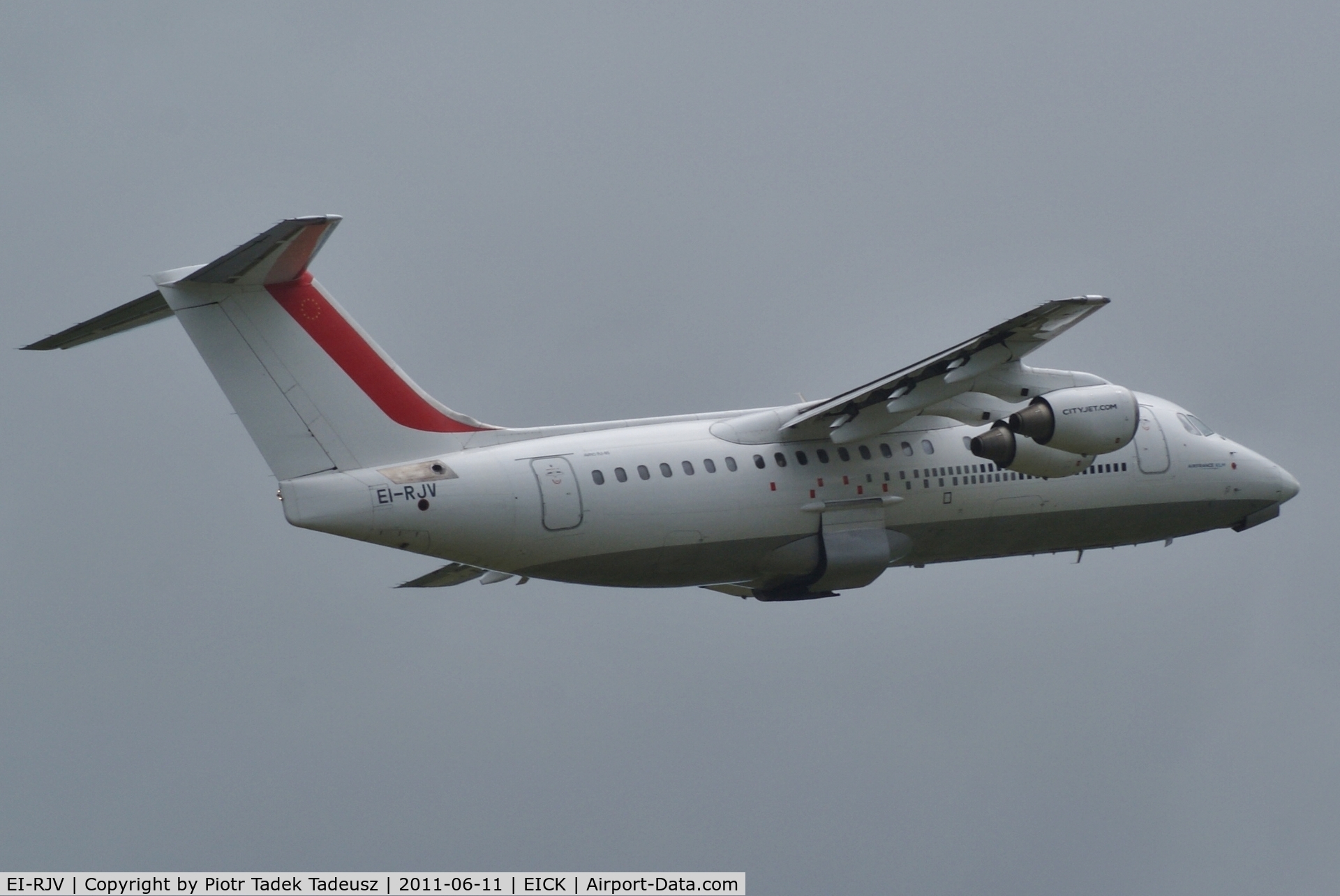 EI-RJV, 2000 British Aerospace Avro 146-RJ85A C/N E2370, Cork.