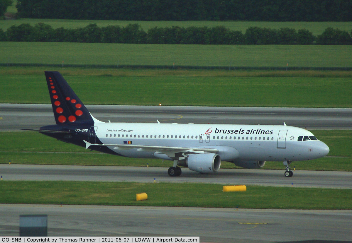 OO-SNB, 2001 Airbus A320-214 C/N 1493, Brussels Airlines Airbus A320