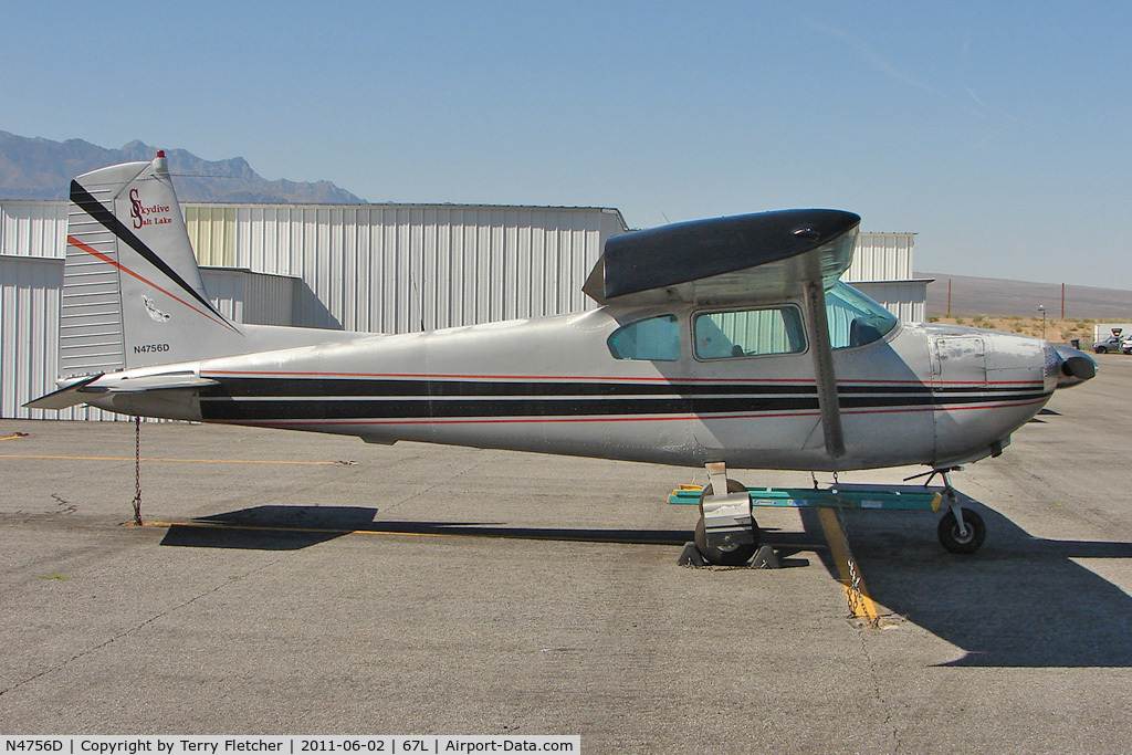 N4756D, 1958 Cessna 182A Skylane C/N 34856, 1958 Cessna 182A, c/n: 34856 at Mesquite , NV