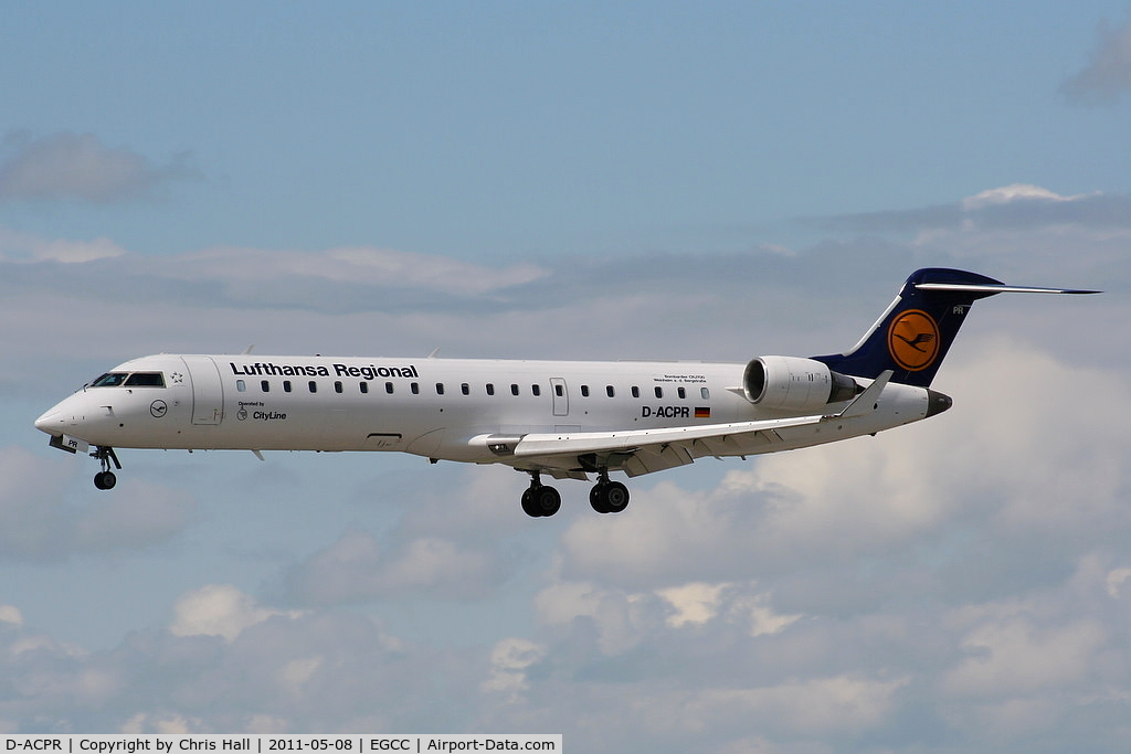 D-ACPR, 2003 Canadair CRJ-701ER (CL-600-2C10) Regional Jet C/N 10098, Lufthansa CityLine