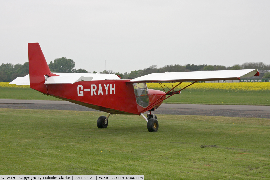 G-RAYH, 2005 Zenair STOL CH-701 UL C/N PFA 187-13583, Zenaie CH701 UL at Breighton Airfield, UK in April 2011.