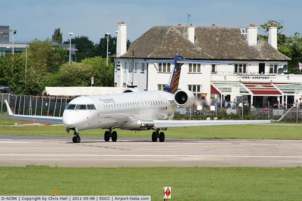 D-ACNK, 2010 Bombardier CRJ-900LR (CL-600-2D24) C/N 15251, Eurowings operating for Lufthansa Regional