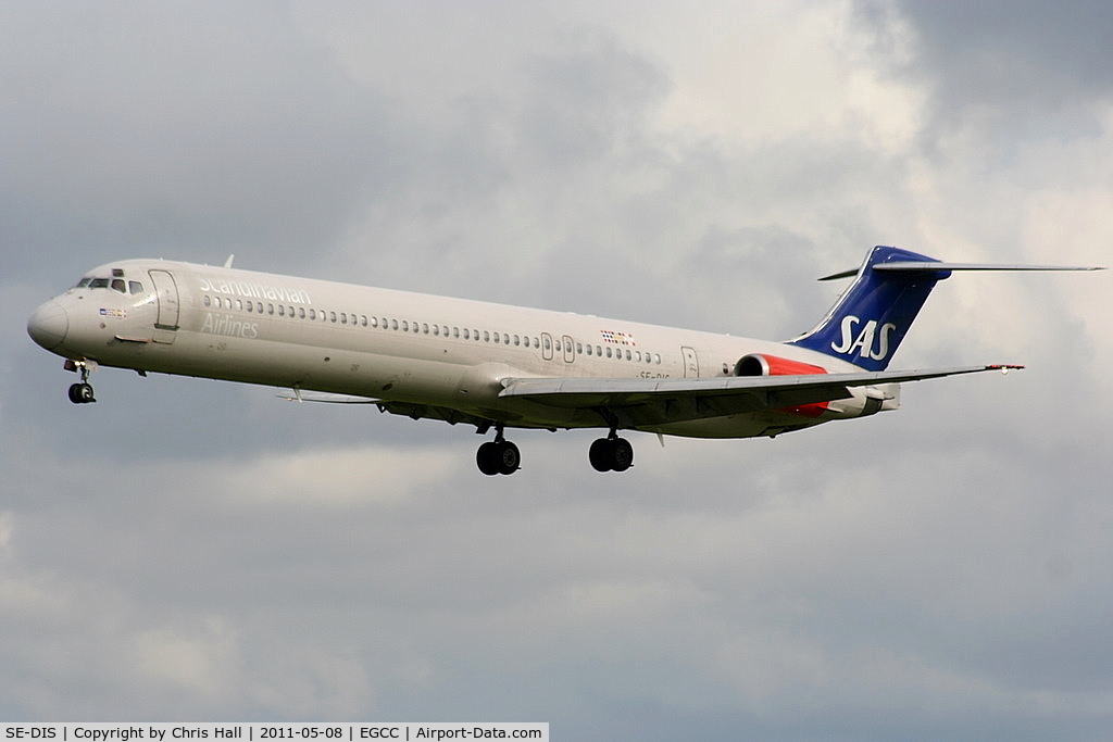 SE-DIS, 1991 McDonnell Douglas MD-81 (DC-9-81) C/N 53006, Scandinavian