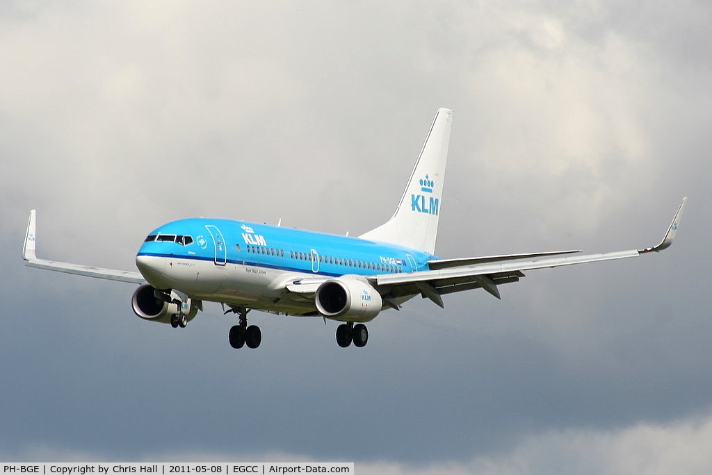 PH-BGE, 2008 Boeing 737-7K2 C/N 30371, KLM Royal Dutch Airlines