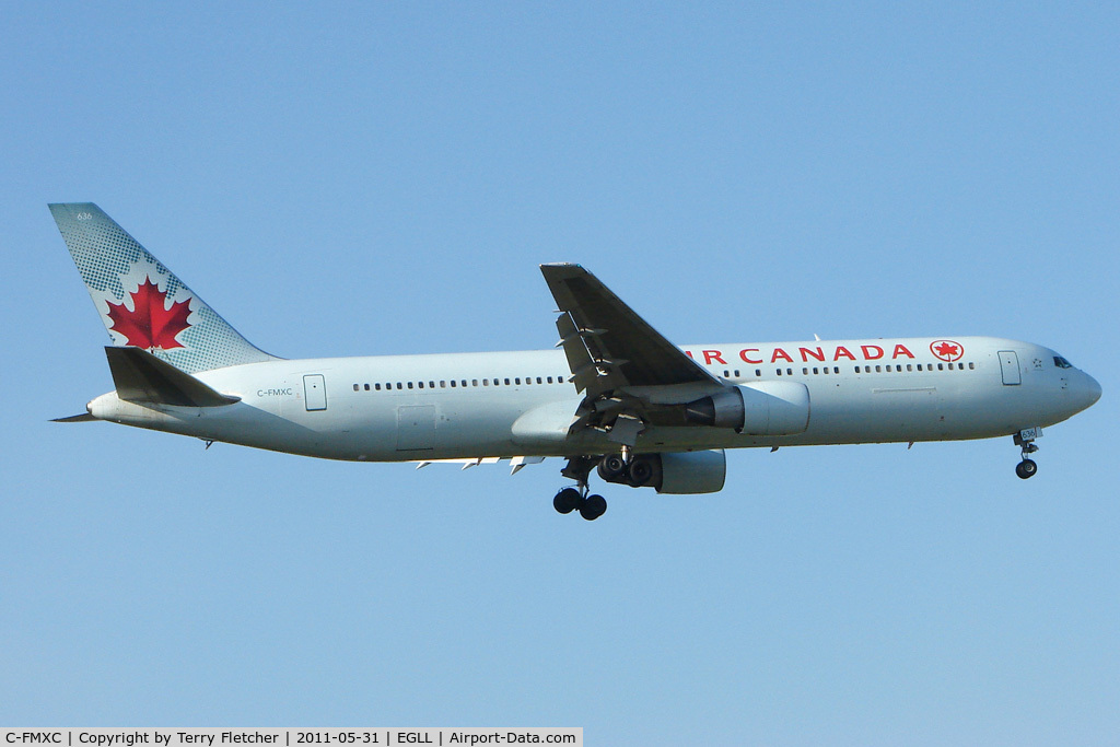 C-FMXC, 1996 Boeing 767-333/ER C/N 25588, Air Canada's 1996 Boeing 767-333ER, c/n: 25588 at Heathrow