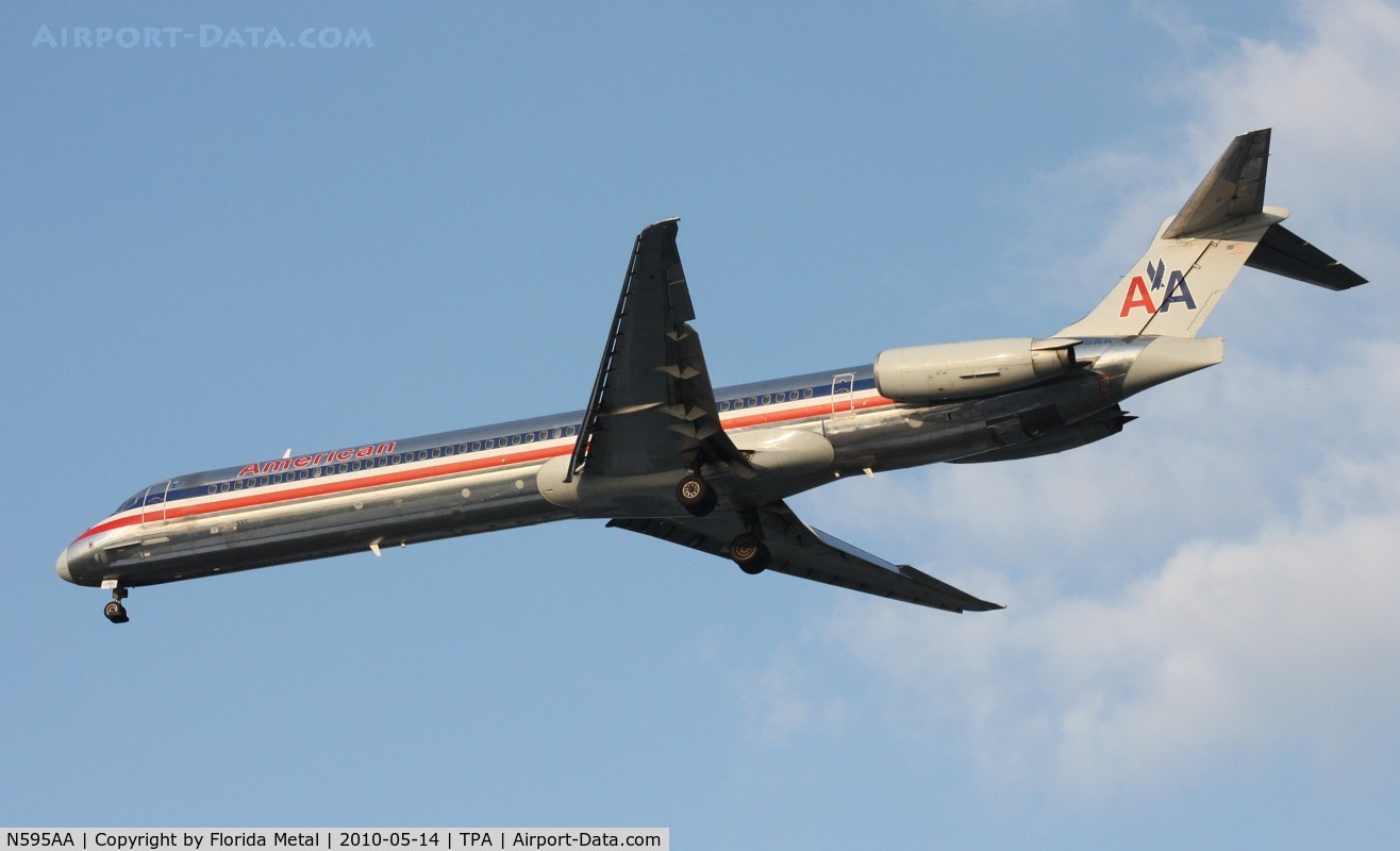 N595AA, 1992 McDonnell Douglas MD-83 (DC-9-83) C/N 53285, American MD-83