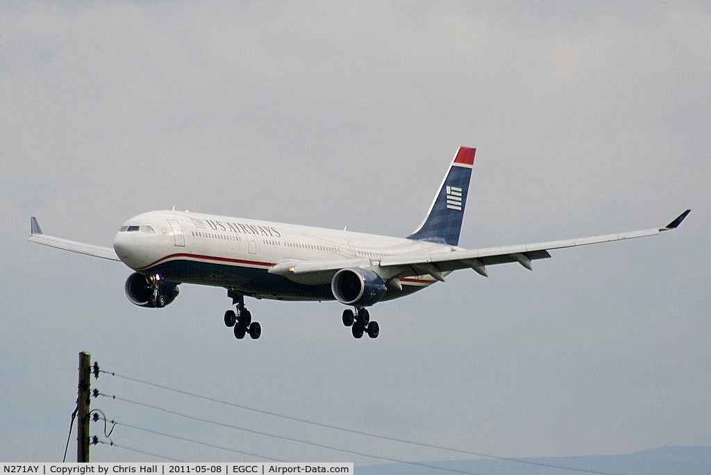 N271AY, 2000 Airbus A330-323 C/N 0323, US Airways