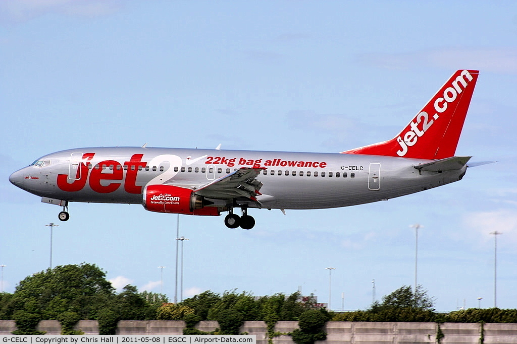 G-CELC, 1987 Boeing 737-33A C/N 23831, Jet2. with new titles 