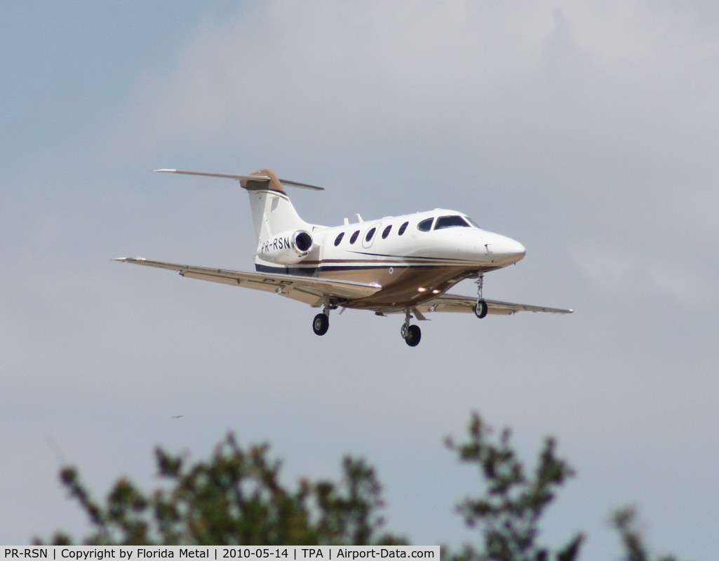 PR-RSN, Beechcraft 390 Premier 1A C/N RB-240, Beech Premier from Brazil new to database