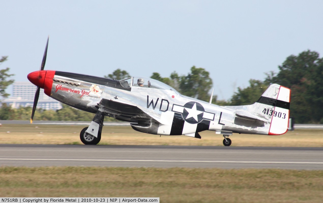 N751RB, 1944 North American P-51D Mustang C/N 44-13903JP, Glamorous Gal