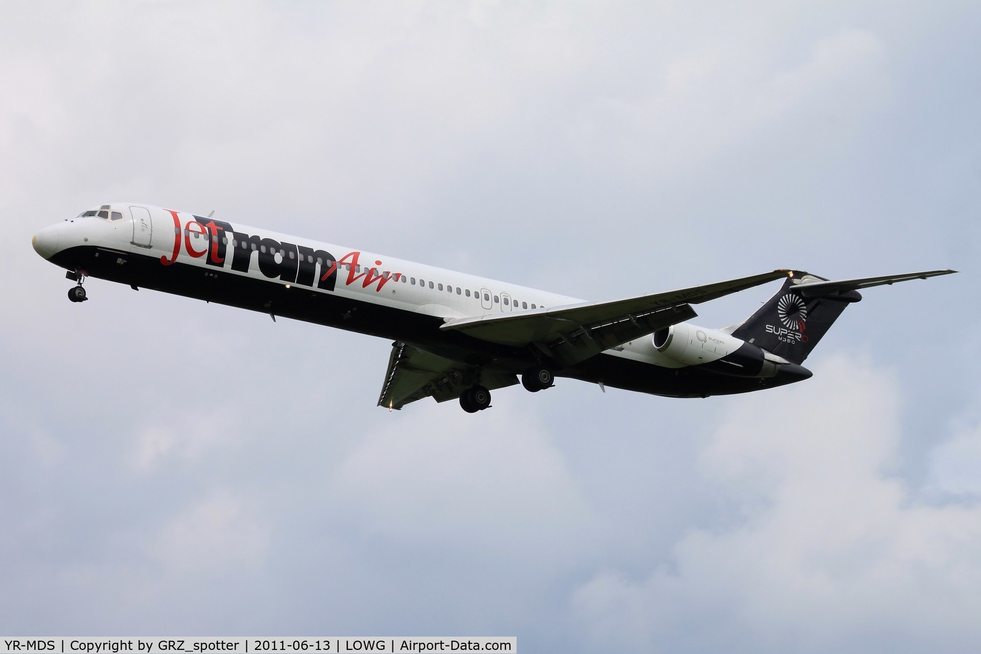 YR-MDS, 1982 McDonnell Douglas MD-82 (DC-9-82) C/N 48098, .....