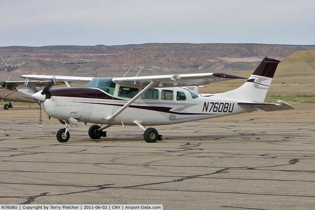 N7608U, 1978 Cessna T207A Turbo Stationair 7 C/N 20700446, 1978 Cessna T207A, c/n: 20700446 at Moab