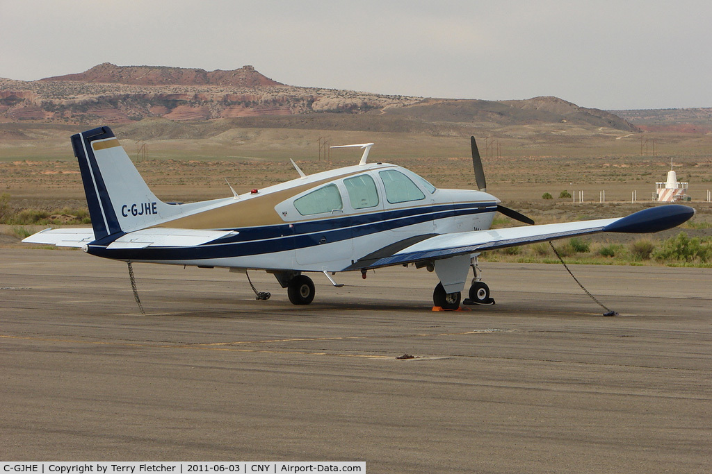 C-GJHE, 1979 Beech F33A Bonanza C/N CE-858, 1979 Beech F33A, c/n: CE 858