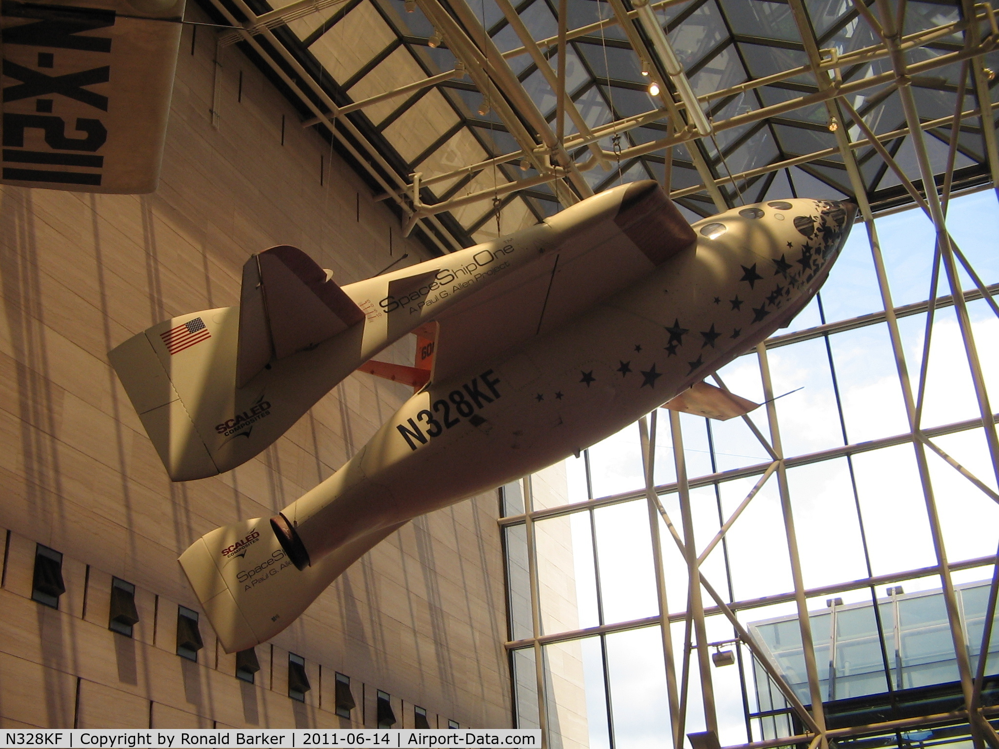 N328KF, 2003 Scaled Composites 316 C/N 001, National Air and Space Museum