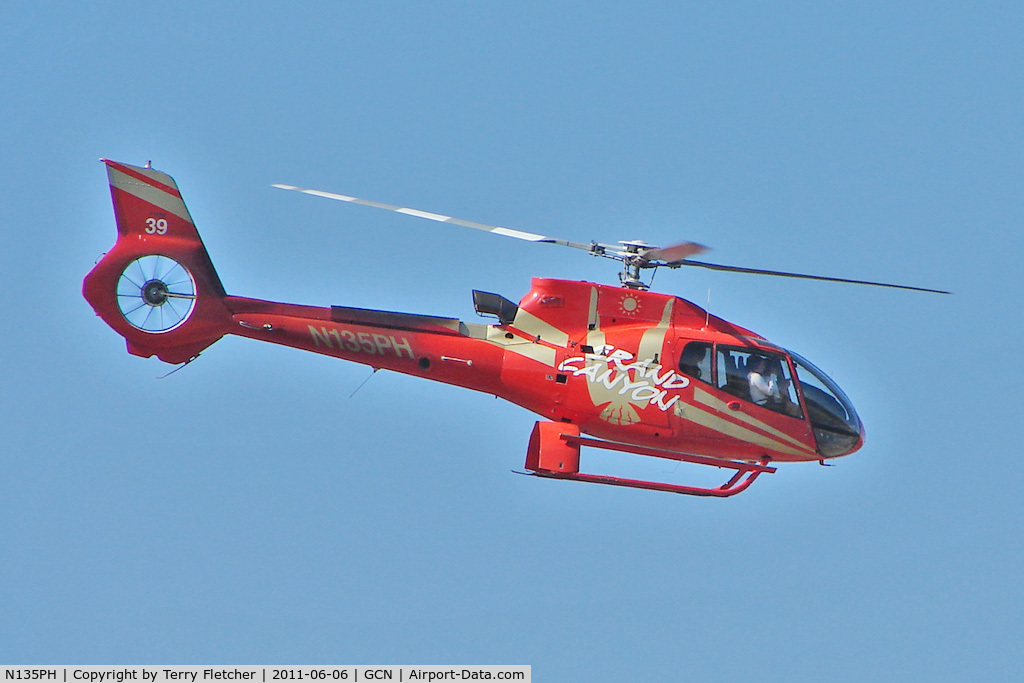 N135PH, 2003 Eurocopter EC-130B-4 (AS-350B-4) C/N 3695, 2003 Eurocopter EC 130 B4, c/n: 3695 at Grand Canyon