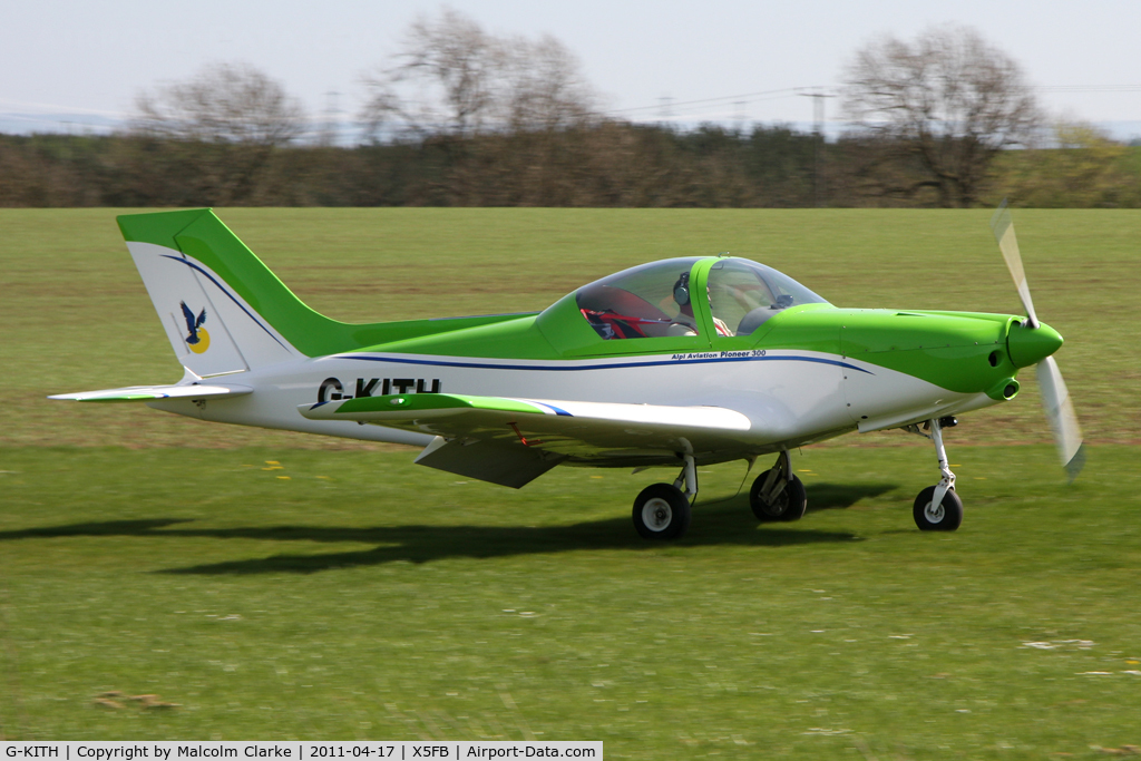 G-KITH, 2006 Alpi Aviation Pioneer 300 C/N PFA 330-14510, Alpi Aviation Pioneer 300 at Fishburn Airfield, UK in April 2011.