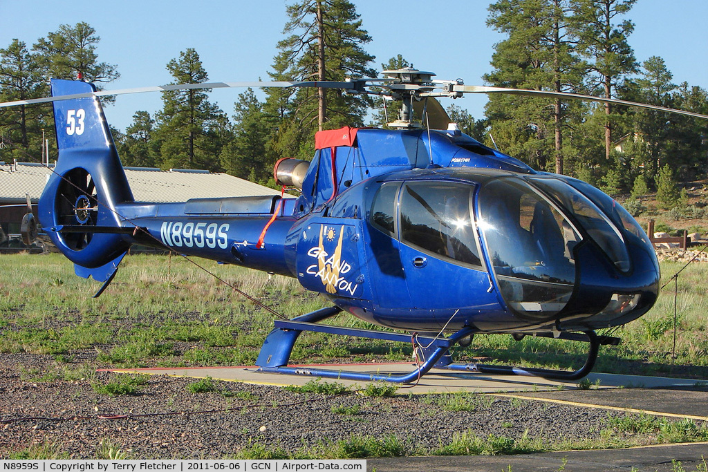 N8959S, 2007 Eurocopter EC-130B-4 (AS-350B-4) C/N 4232, 2007 Eurocopter EC 130 B4, c/n: 4232 at Grand Canyon