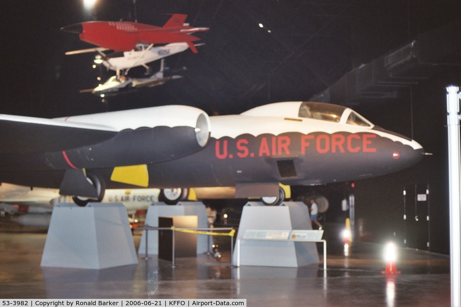 53-3982, 1953 Martin EB-57D Canberra C/N 006, Air Force Museum