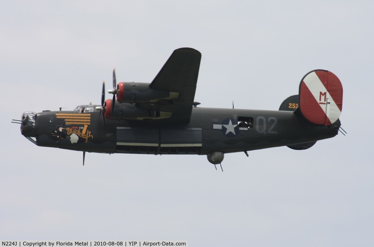 N224J, 1944 Consolidated B-24J-85-CF Liberator C/N 1347 (44-44052), Witchcraft