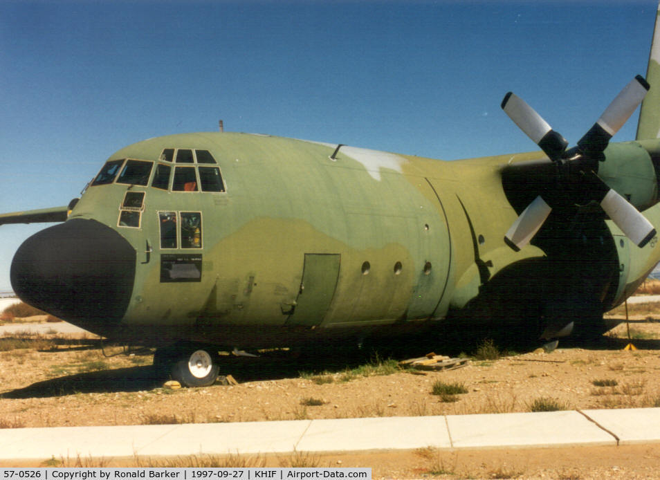 57-0526, 1957 Lockheed NC-130B Hercules C/N 282-3502, Hill Aerospace Museum